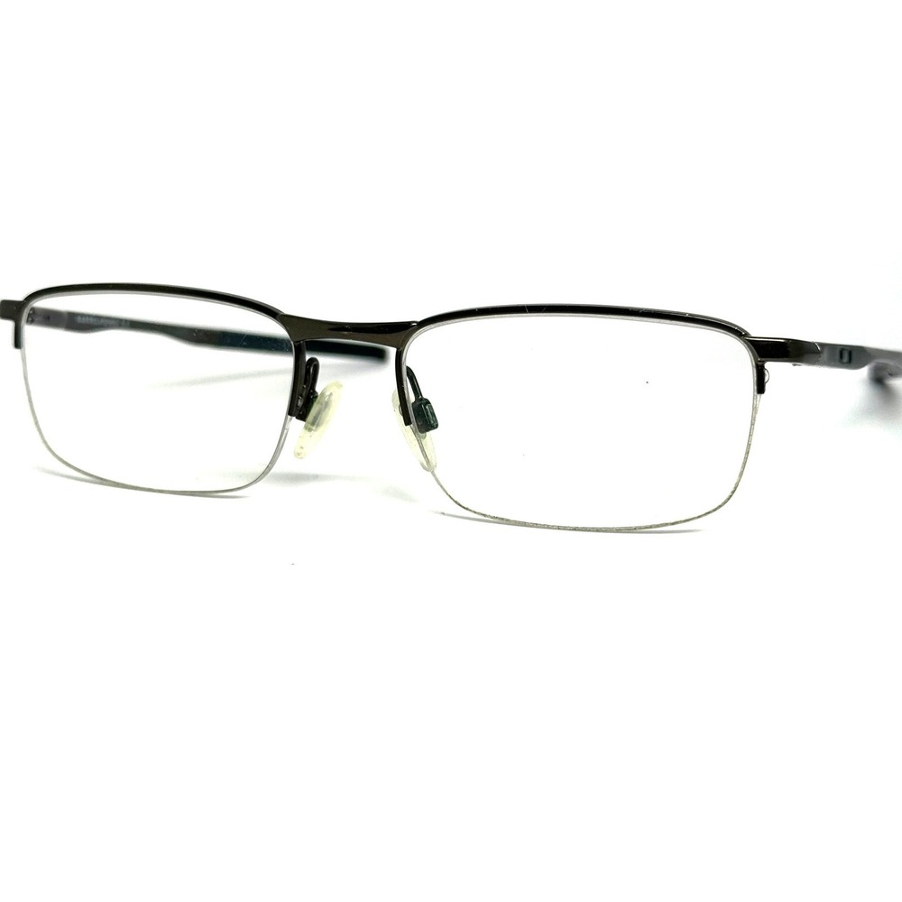 Oakley Barrelhouse 0.5 Pewter Semi Rimless Eyeglasses OX3174-0253 53-18 139